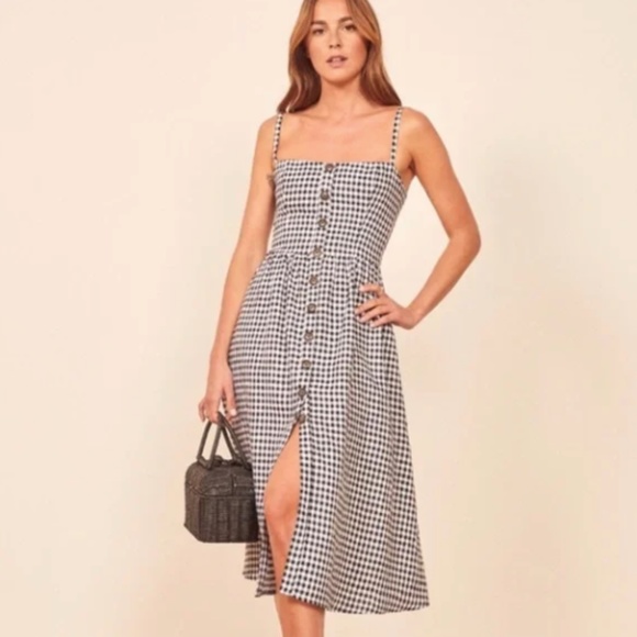 Reformation Dresses & Skirts - Reformation Tori Midi Gingham Dress